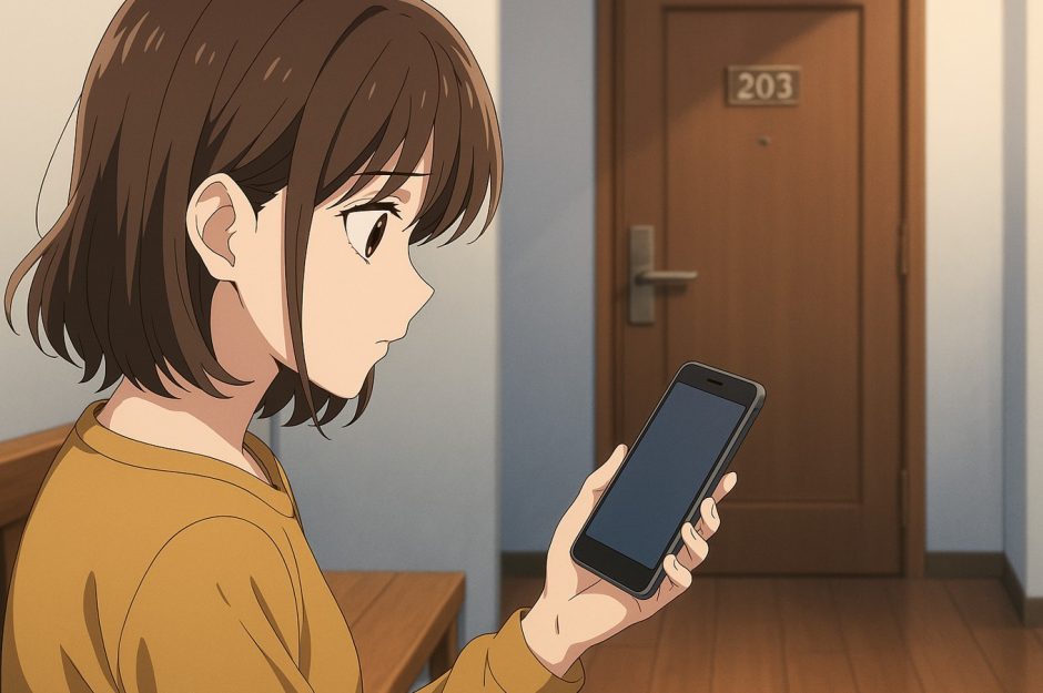 203号室の隣人が鍵を残したまま失踪したはどこで読める？解説