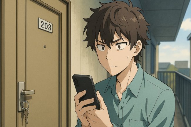 203号室の隣人が鍵を残したまま失踪したはどこで読めるか【作品情報】