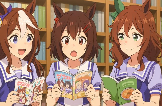 他のウマ娘漫画シリーズも面白い